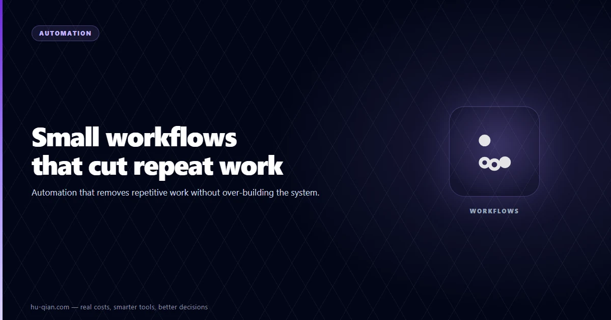 Automation Hub hub cover: independent tools and field notes