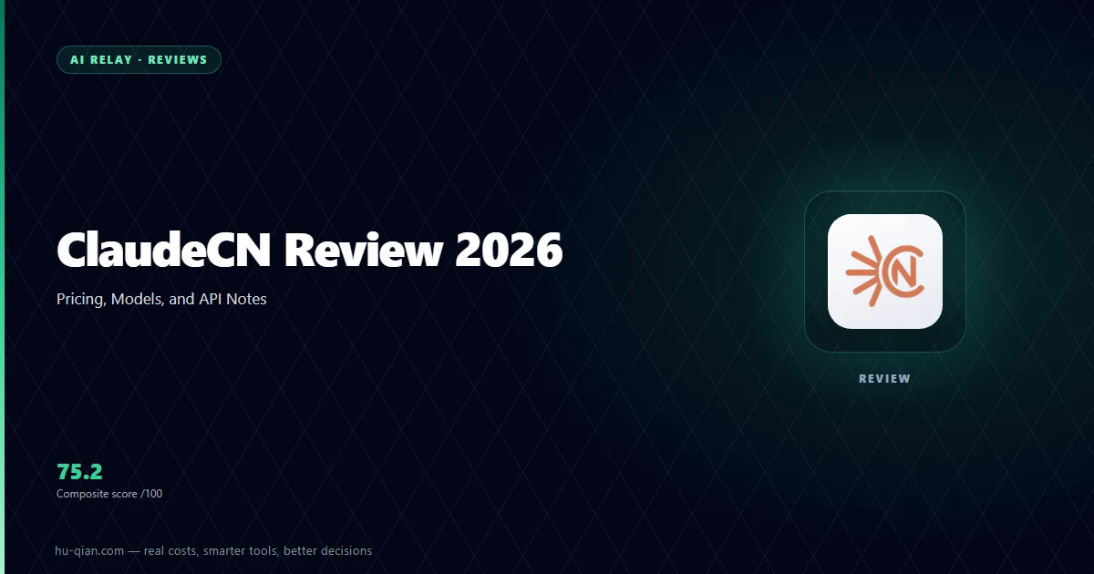 ClaudeCN Review 2026 — cover stating the verdict and its trade-offs
