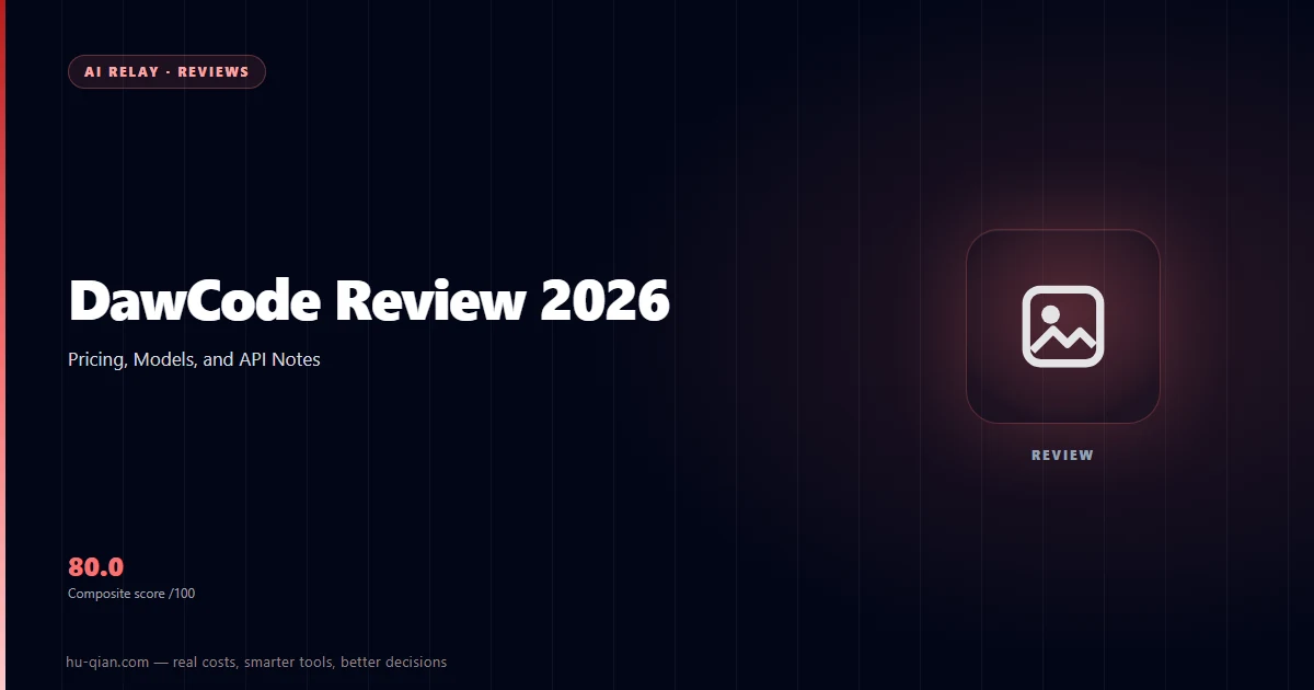 DawCode Review 2026 — cover stating the verdict and its trade-offs