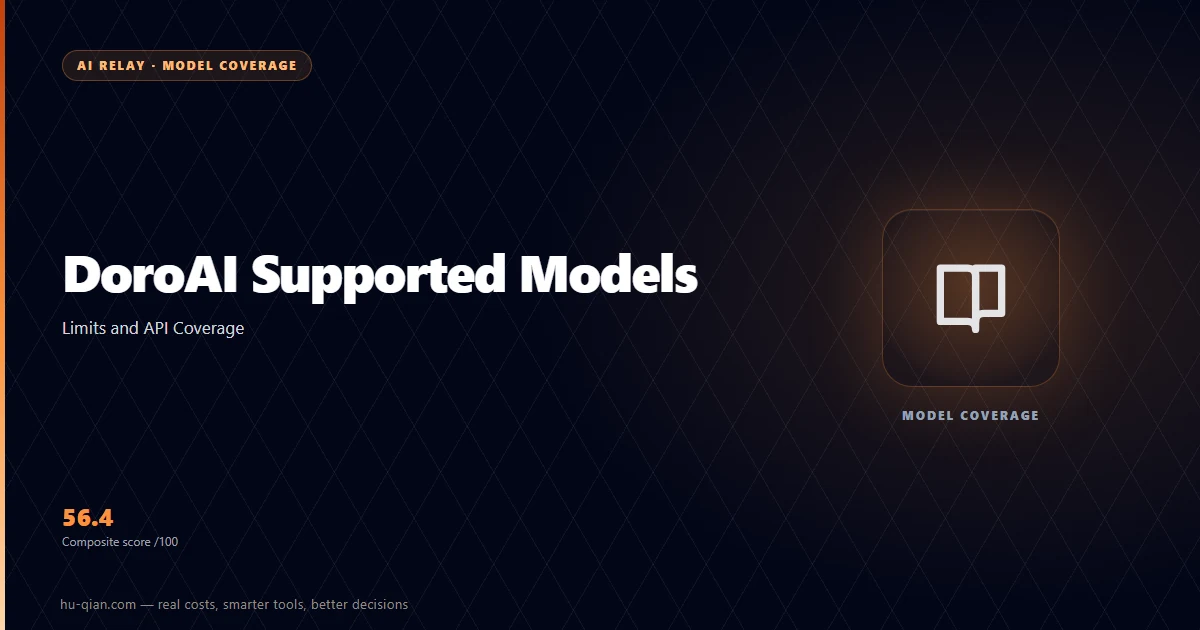 DoroAI Supported Models — cover listing the supported models