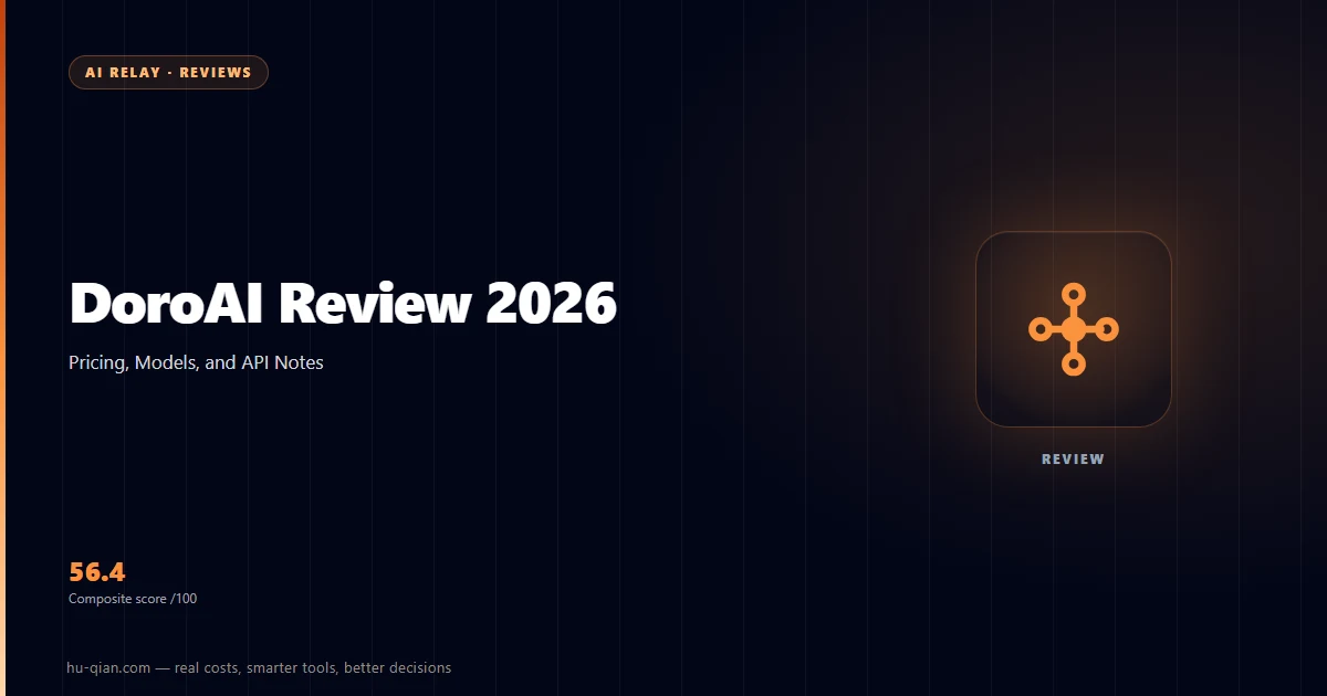 DoroAI Review 2026 — cover stating the verdict and its trade-offs