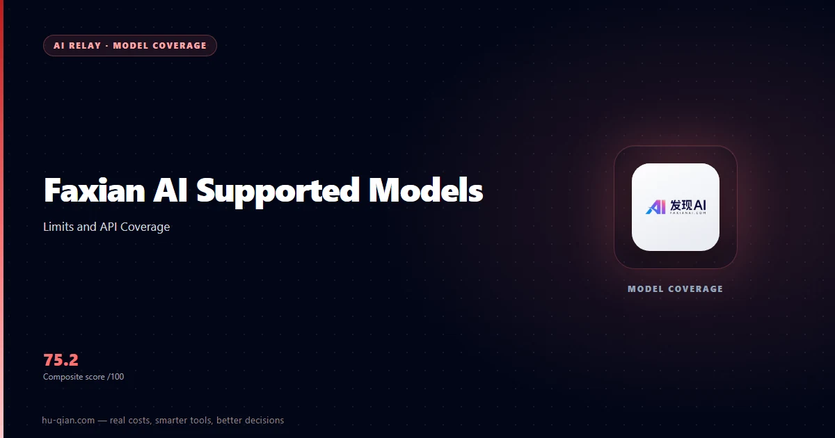 Faxian AI models cover: coverage and context limits