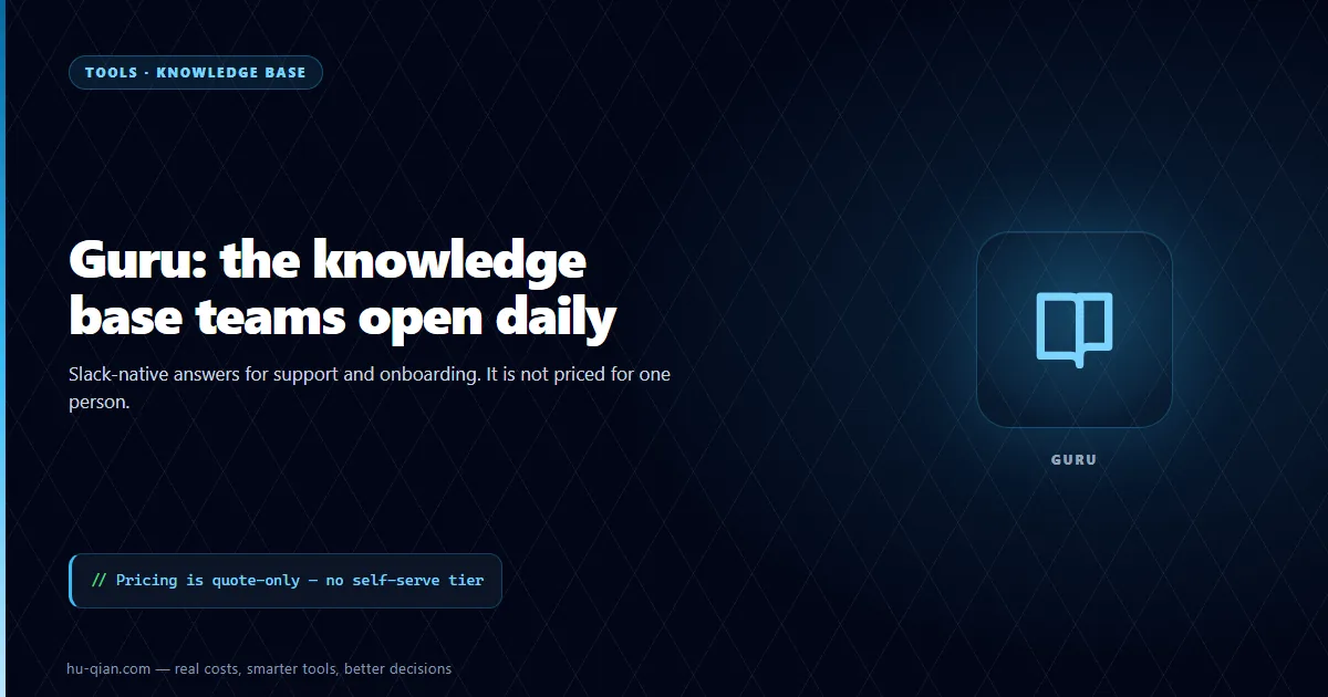 Guru Review 2026 — AI Tool