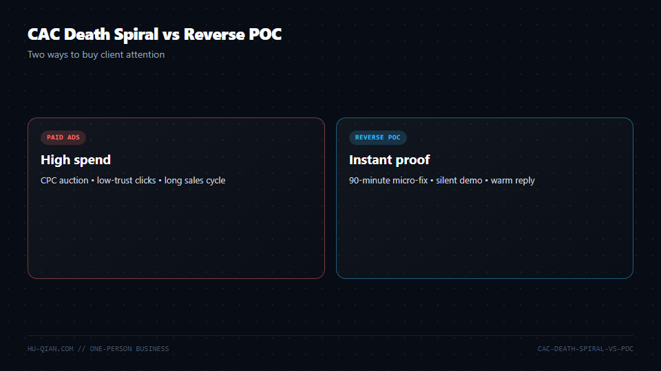The CAC Death Spiral vs The Reverse POC