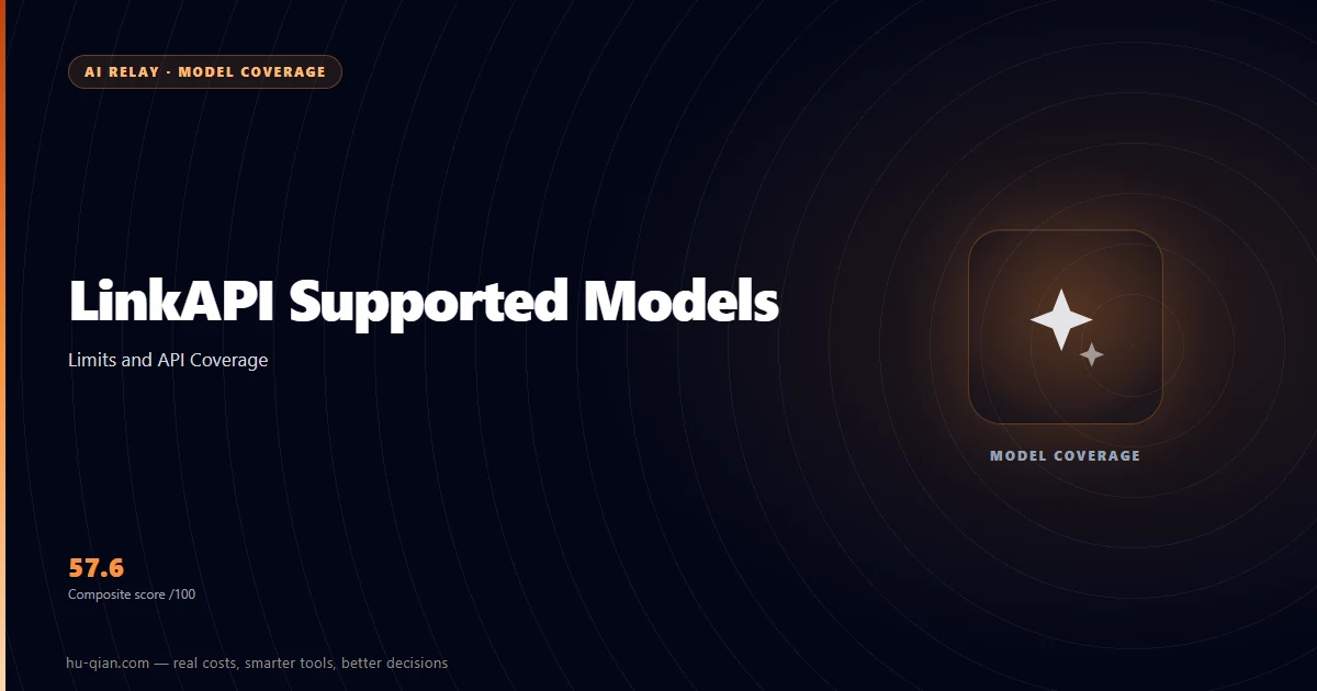 LinkAPI Supported Models — cover listing the supported models