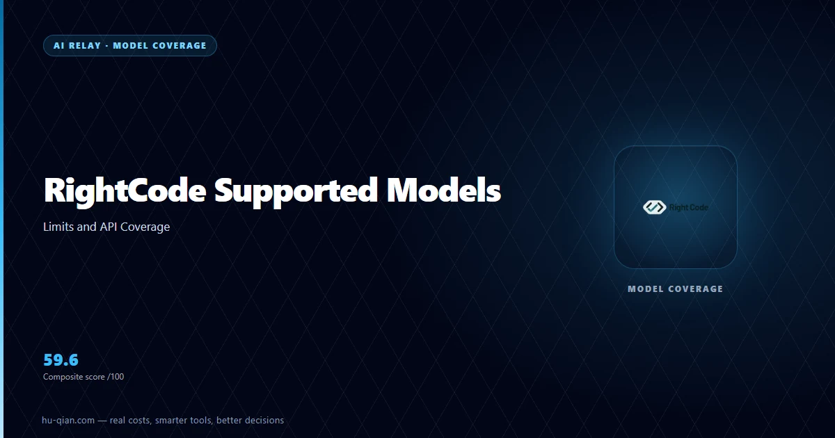 Rightcode models cover: coverage and context limits