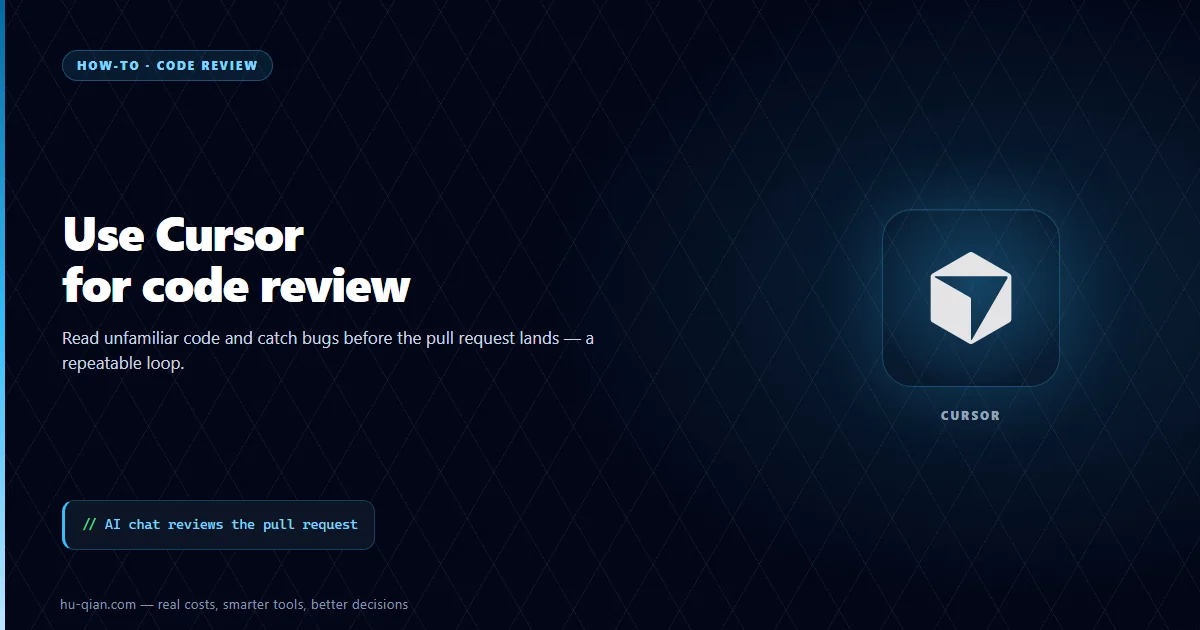 Editorial cover: how to use Cursor for code review