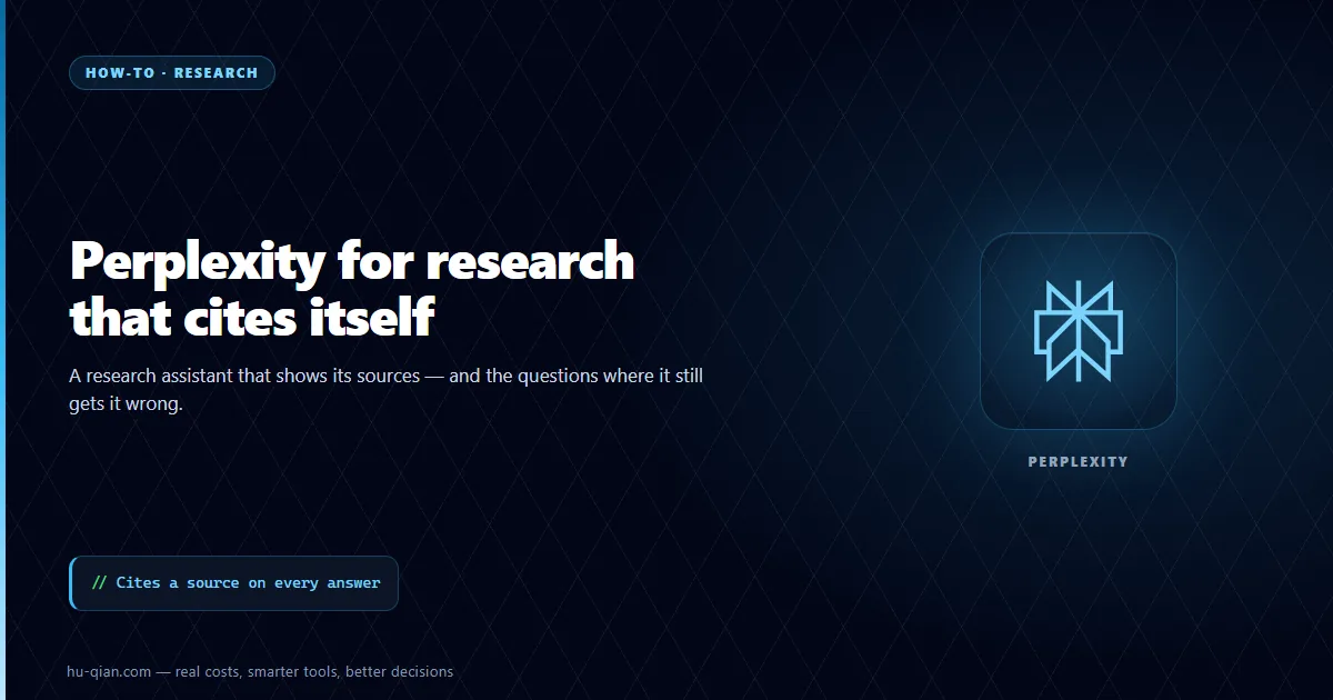 Editorial cover: how to use Perplexity AI for cited research